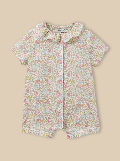 Bébé-Pyjama en tissu liberty bébé