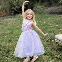 Déguisement enfant Halloween araignée robe noir et blanc 4/6 ans