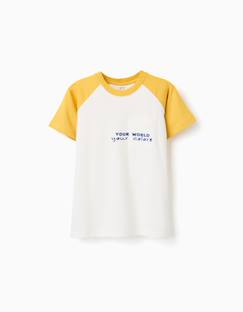 T-shirt en coton avec imprimé colors  - vertbaudet enfant