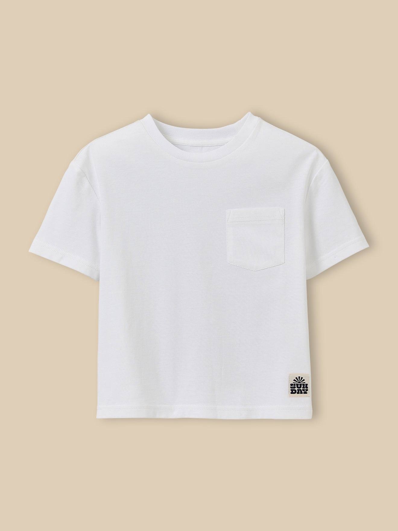 T-shirt Garon - Coton Biologique Blanc 18 €