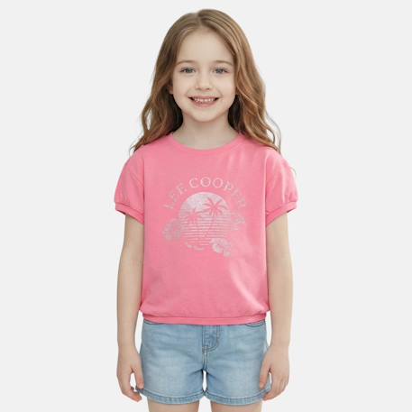 Fille-T shirt fille manches courtes