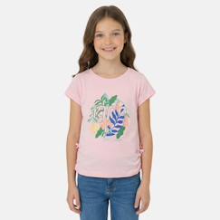 -T shirt fille manches courtes