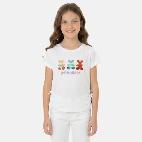 T shirt fille manches courtes  - vertbaudet enfant