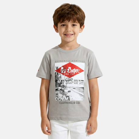 Garçon-T shirt garçon manches courtes imprimé