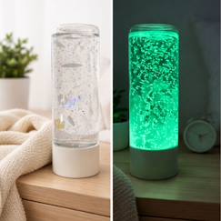 -Bouteille sensorielle phosphorescente