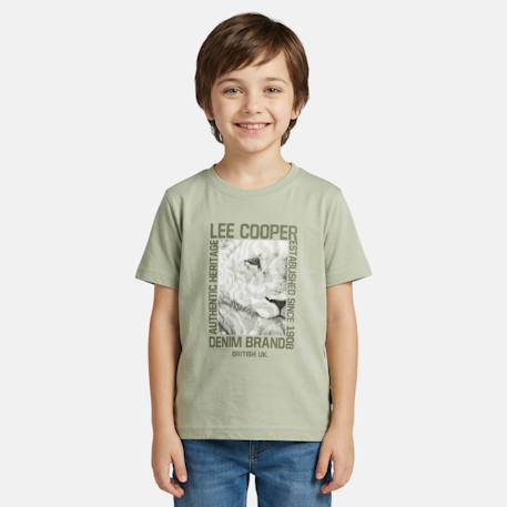 T shirt garçon manches courtes imprimé  - vertbaudet enfant