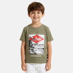 Garçon-T-shirt, polo, sous-pull-T shirt garçon manches courtes imprimé