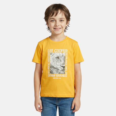 T shirt garçon manches courtes imprimé  - vertbaudet enfant