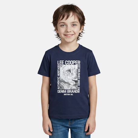 T shirt garçon manches courtes imprimé  - vertbaudet enfant