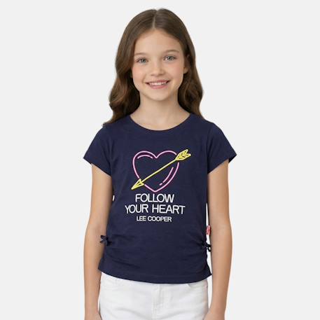 T shirt fille manches courtes  - vertbaudet enfant