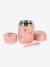 Set thermo portion repas jaune+rose 6 - vertbaudet enfant 