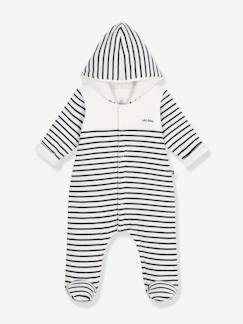 Bébé-Pyjama, surpyjama-Combinaison bébé longue à capuche