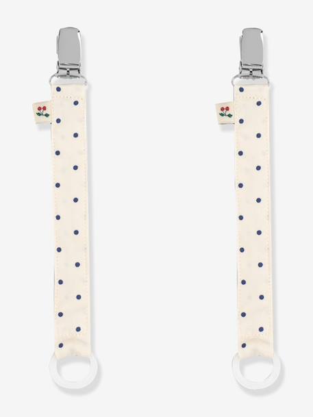 Konges Slojd - Lot 2 attaches tétines beige