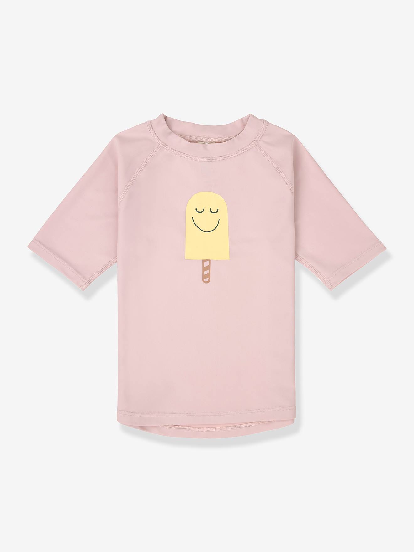 T-shirt anti-UV manches courtes rose