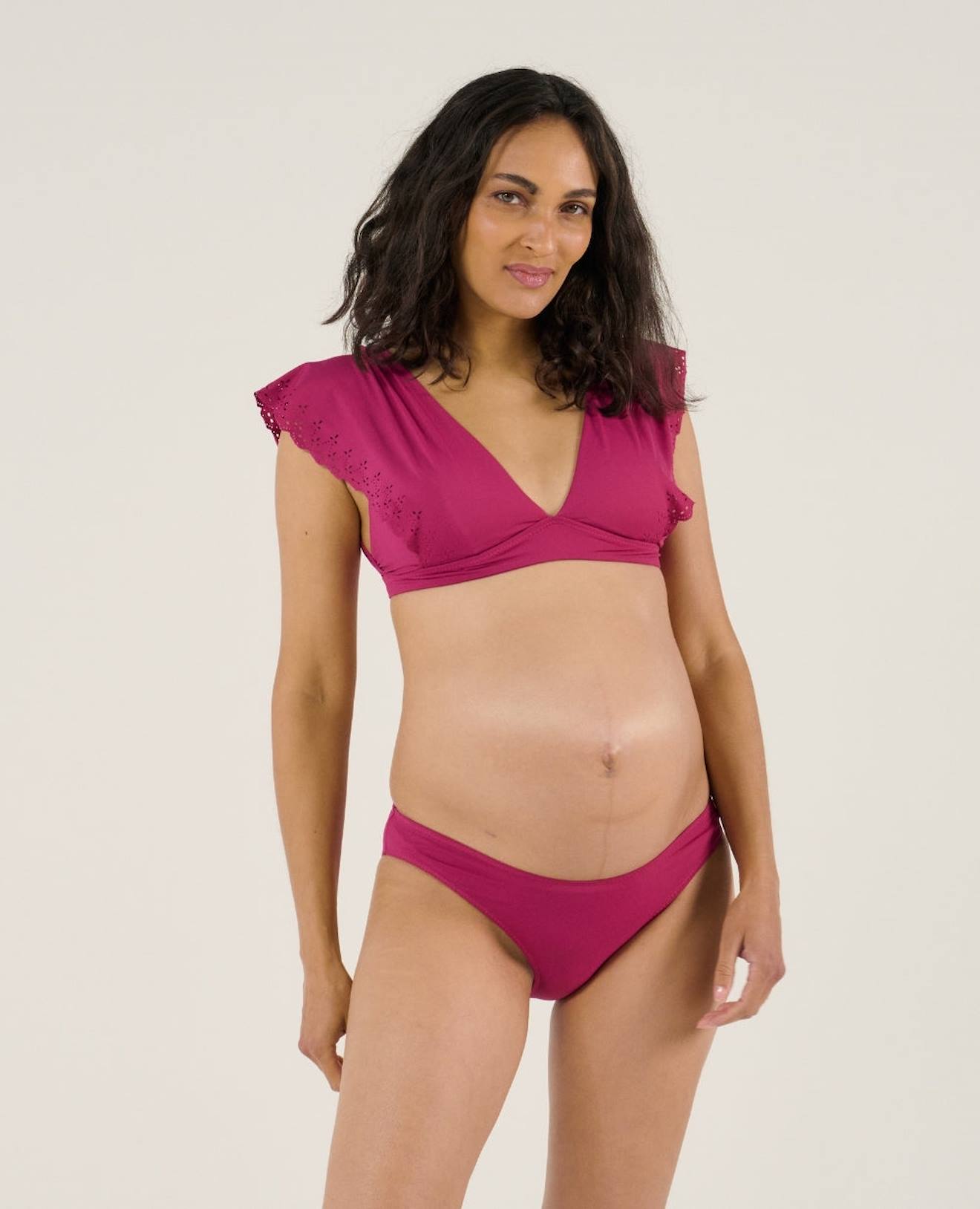 Bikini de grossesse bloom fuschia