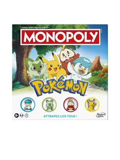 Jouet-Jeu de société monopoly pokémon – version classique – 8 ans et plus