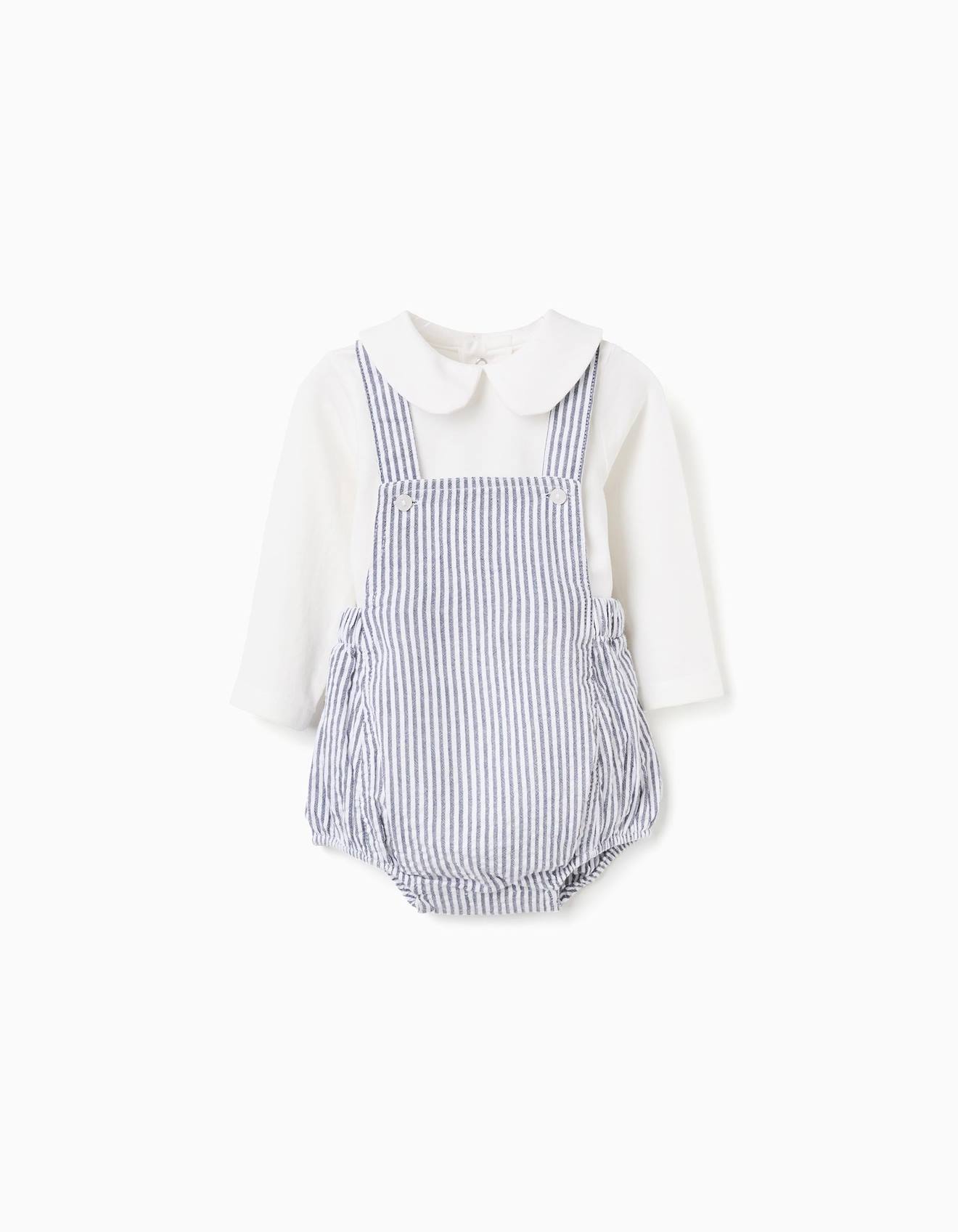 Body En Coton Combinaison Rayures Bleu 26 €