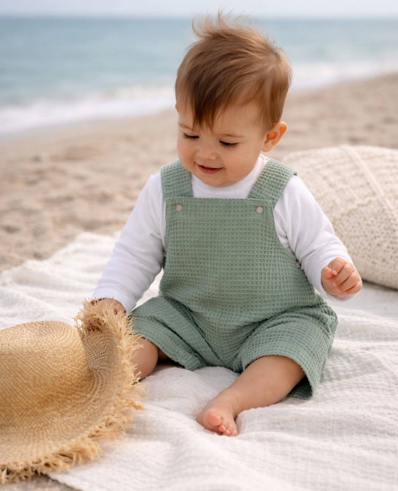 Combinaison Bébé Mini Maya Vert