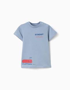 T-shirt en coton avec imprimé stroky  - vertbaudet enfant