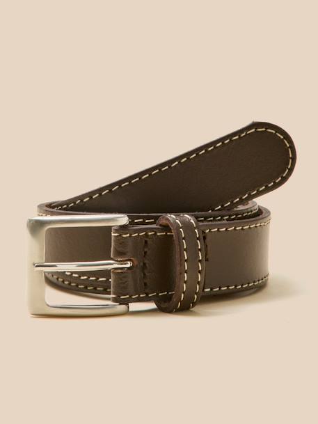 Ceinture en cuir garçon  - vertbaudet enfant
