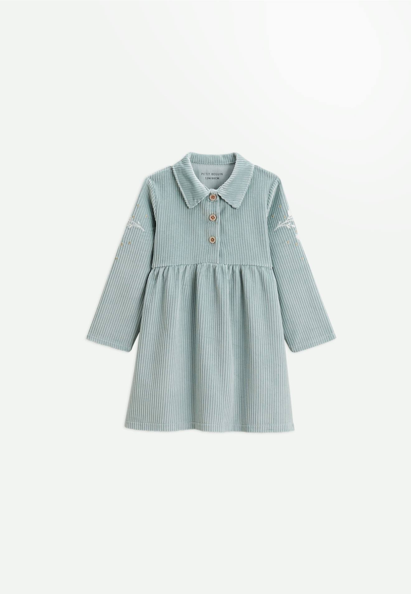 Robe Bb En Velours Ctel Alma Bleu 13 €