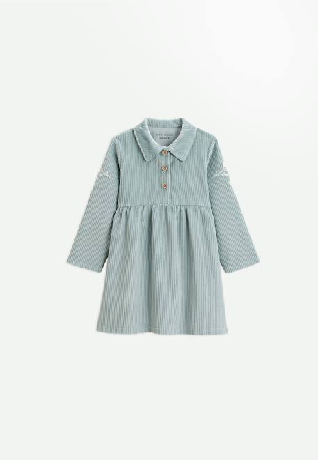 Bébé-Robe bébé en velours côtelé alma