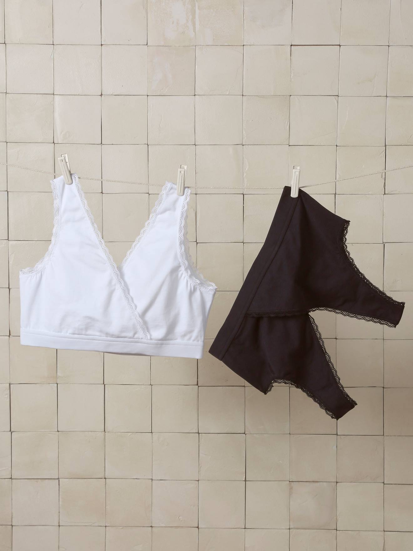 Lot 2 soutien gorge brassière grossesse blanc