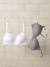 Lot 2 soutien-gorge allaitement coton bio gris chiné 1 - vertbaudet enfant 