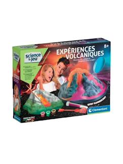 Jouet-Kit d'expériences volcaniques clementoni – volcan personnalisable et interactif pour enfants dès 8 ans