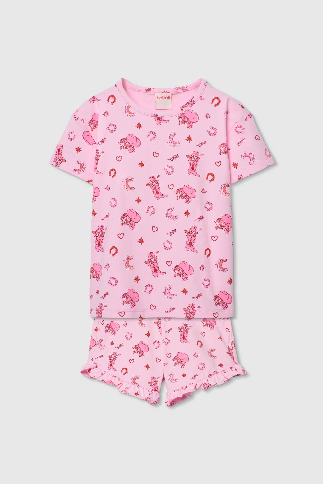 Pyjama Fille Coton Imprim Multicolore 16$