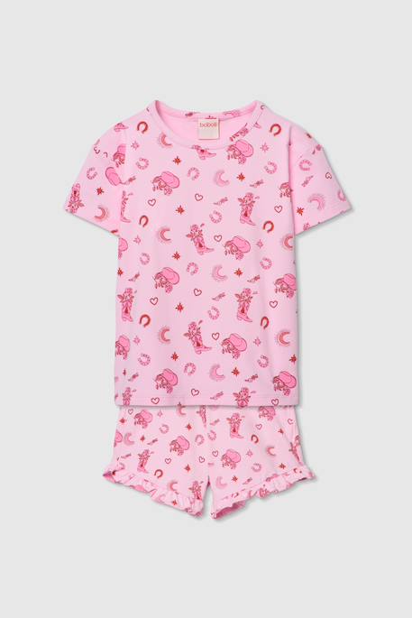 Pyjama fille coton  imprimé  - vertbaudet enfant