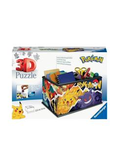 Jouet-Boîte de rangement puzzle 3d pokémon ravensburger – 216 pièces – à partir de 8 ans