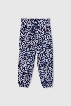 -Pantalon fille imprimé fleurs