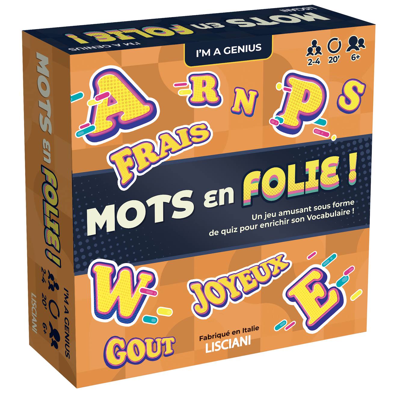 I'm Genius Mots En Folie ! Le Jeu De Vocabulaire Et De Parcours Multicolore