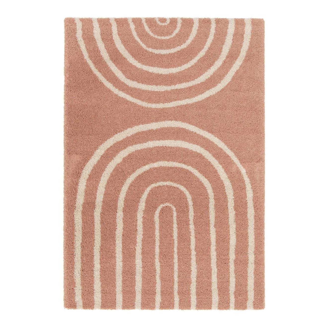 Tapis Enfant Épais Et Confortable Harmoni Rose Poudrée