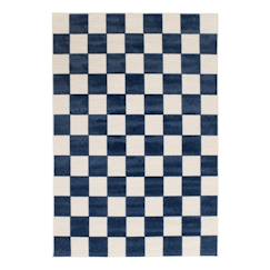 Linge de maison et décoration-Tapis enfant avec effet sculpté petits carreaux