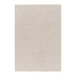 Linge de maison et décoration-Tapis à relief doux et élégant groove