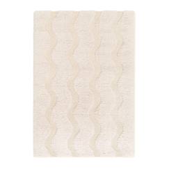 Linge de maison et décoration-Tapis shaggy doux en polyester recyclé avec relief pemberley