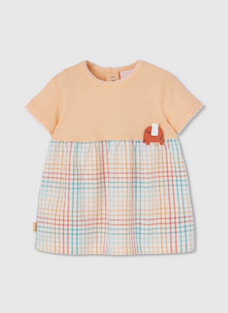Bébé-Robe en tricot combinée