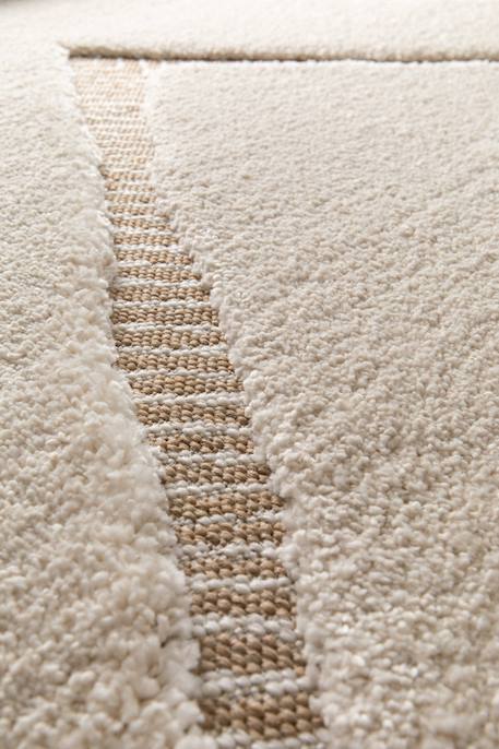Tapis design avec effet relief romy Beige sable 5 - vertbaudet enfant 