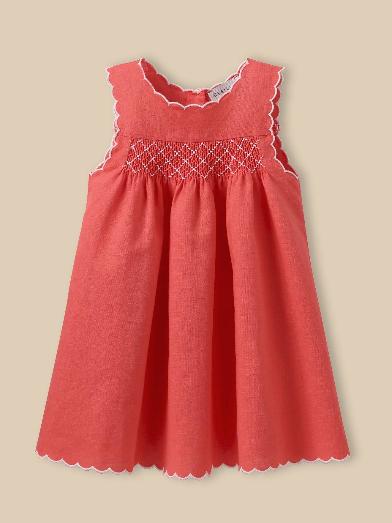 Robe En Lin Et Coton Bb Tangerine 45 €