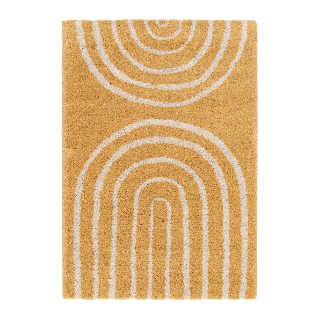 Tapis Enfant Épais Et Confortable Harmoni Moutarde