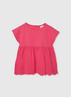 -T-shirt fille coton