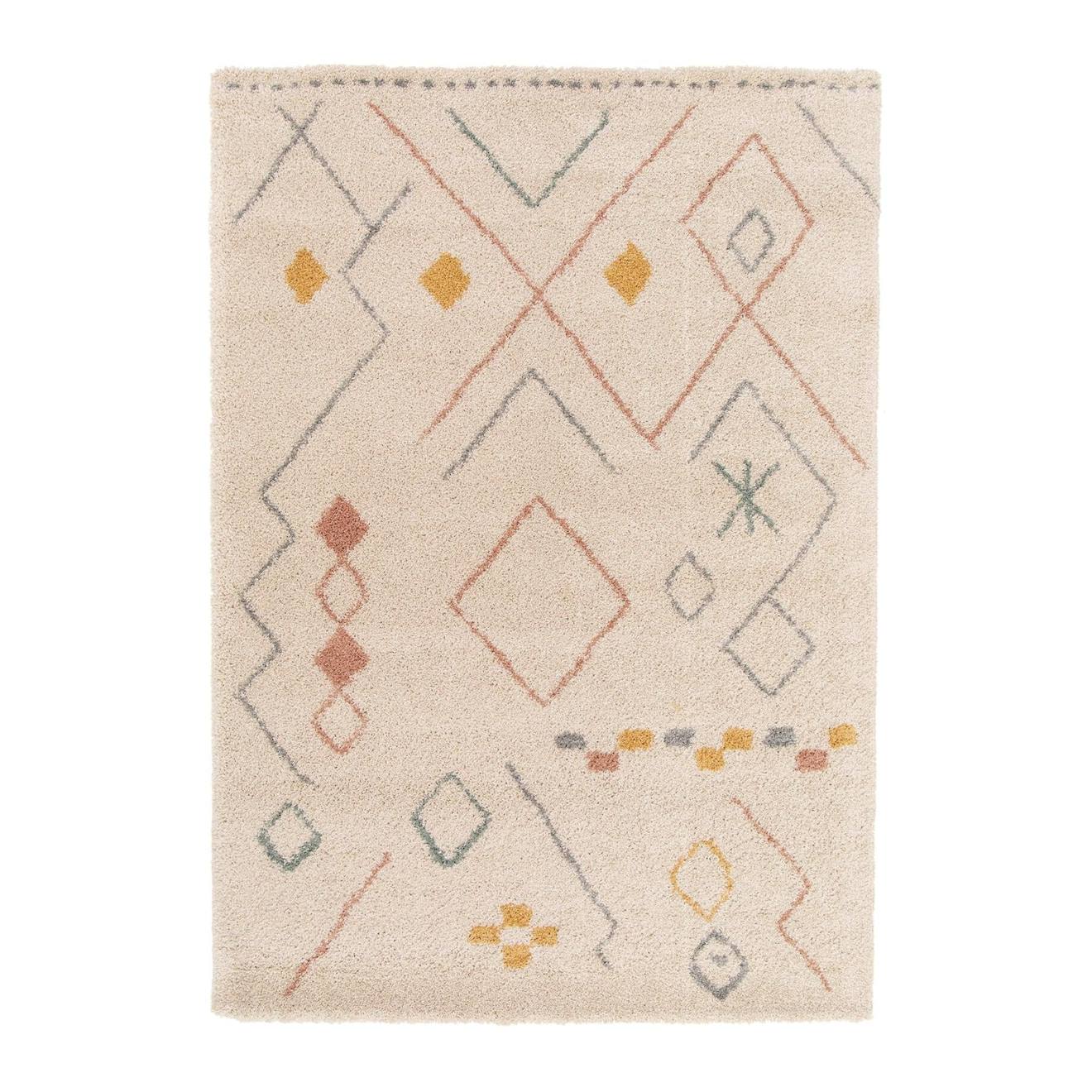 Tapis Enfant Épais Et Confortable Agadir Beige Sable