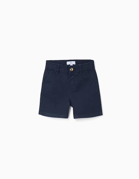 Bébé-Short-Short chino midi en sergé avec poches