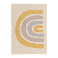-Tapis enfant super doux arc-en-ciel