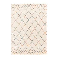 -Tapis shaggy design doux et volumineux harlequin
