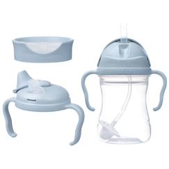 Puériculture-Repas-Vaisselle, coffret repas-Tasse d'apprentissage 3 en 1 gobelet évolutif bébé