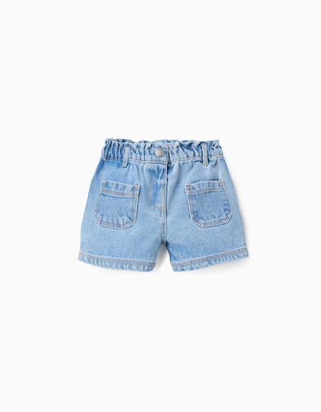 Bébé-Short-Short en jean avec poches à l'avant