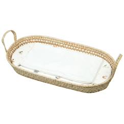 Set panier à langer : panier + matelas + drap-housse + tapis de change gallina  - vertbaudet enfant